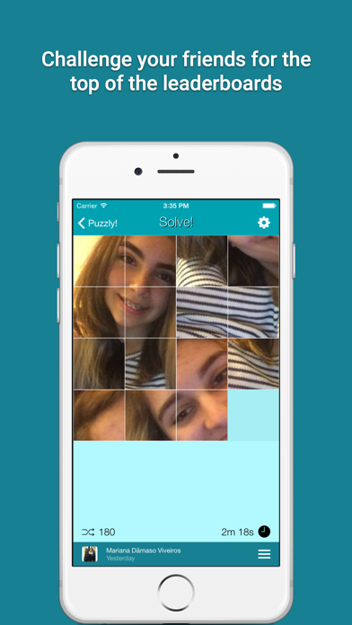 Puzzly - Turn Your Selfies Into Puzzles screenshot