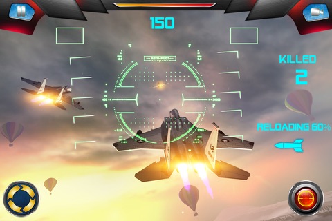 Frozen Air War Jet Fighter screenshot 4