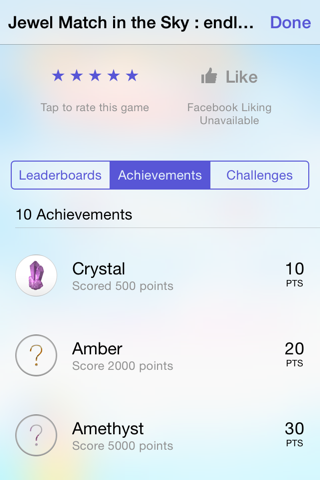 Jewel Match in the Sky : endless gem matching challenge screenshot 3