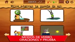 Game screenshot Verbos para niños-Parte 2- Aprende Español gratis: Learn Spanish speaking verbs for kids Free apk