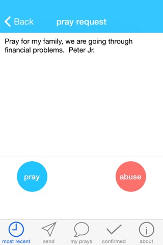 pray4me - pedidos de oração screenshot 4