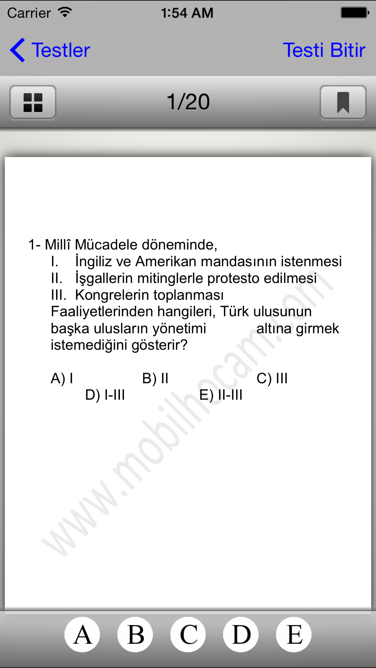 Tarih Dersi Lite
