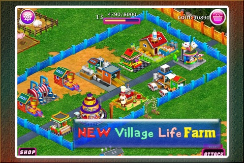 New Village Life Farm : Harvest Day in farming Kingdom ! screenshot 2