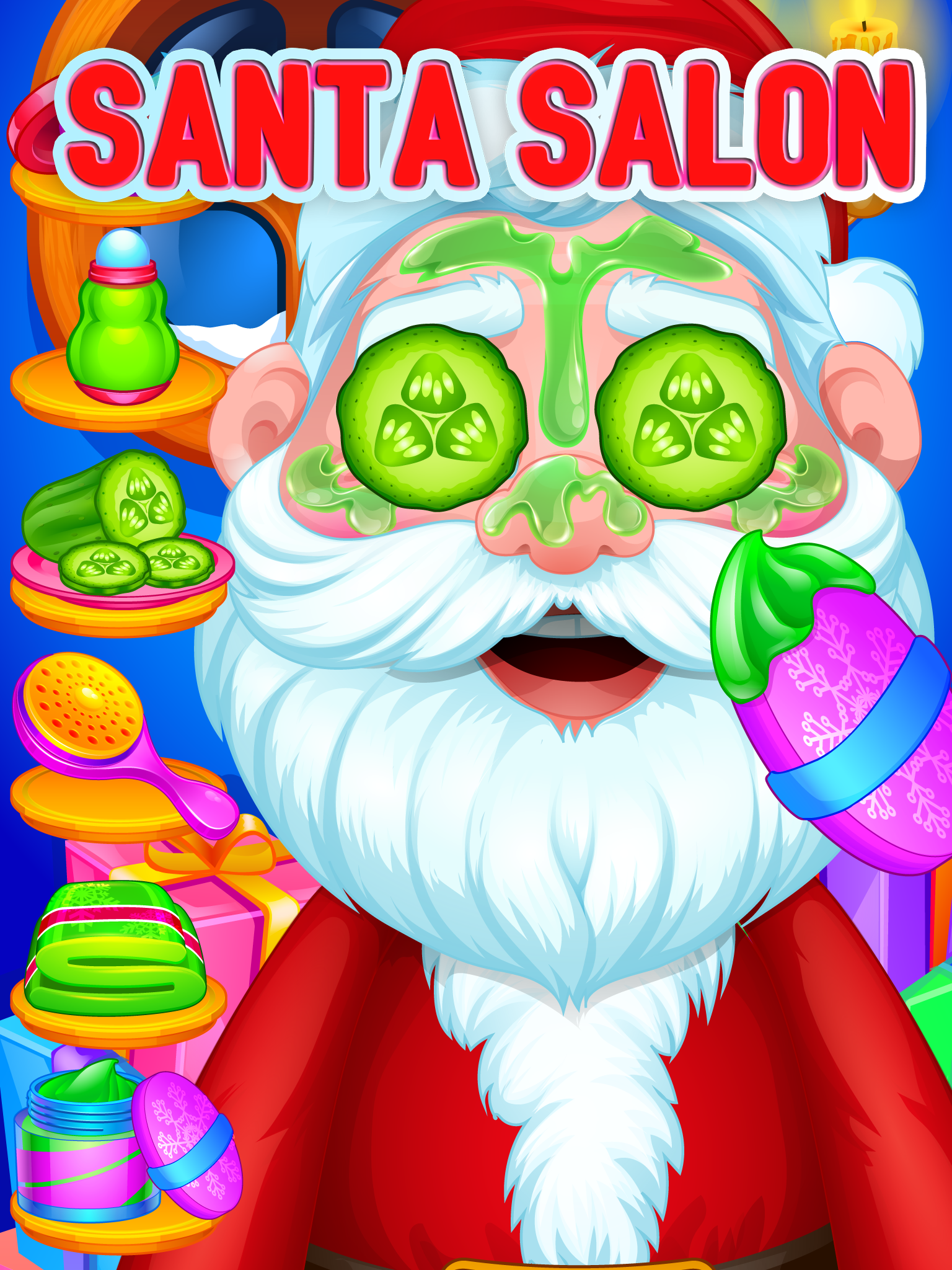 Crazy Christmas Party - Kids Dressup & Salon Games