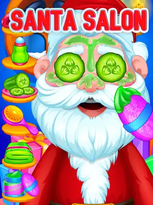 لقطة شاشة 2 Crazy Christmas Party - Kids Dressup & Salon Games iphone