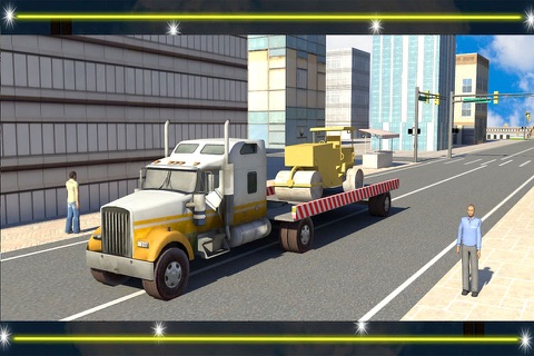 Heavy Equipment Transporter Truck - Excavator - Road Roller - Crane screenshot 3