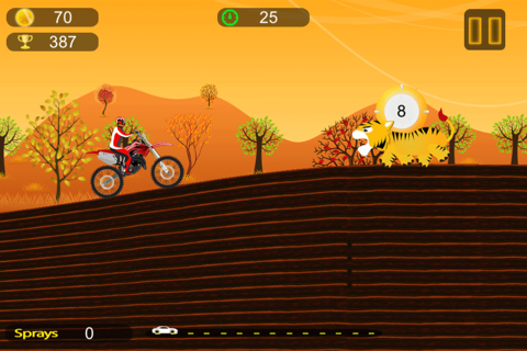 Forest Ride Dash in Safari Street - Endless Caveboy Arcade Escape Free screenshot 2