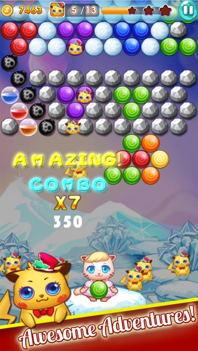 Screenshot #1 pour Bubble Pet - Bubble Shooter
