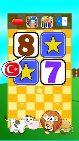Game screenshot Baby Match Game - Learn the numbers in Turkish mod apk