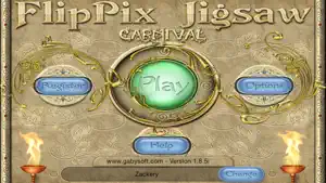 FlipPix Jigsaw - Carnival screenshot #1 for iPhone