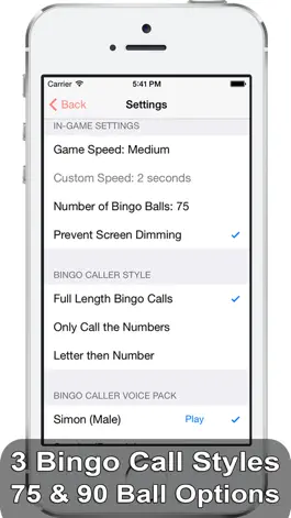 Game screenshot iBingo Caller Free - Play Bingo at Home with Friends! apk