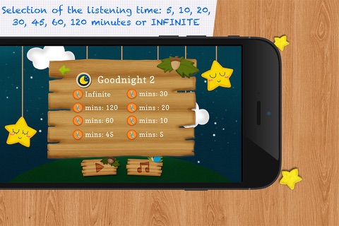 Goodnight 2 - Lullabies & Free Music for Children screenshot 3