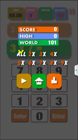 Game screenshot Speed Multiplication table apk