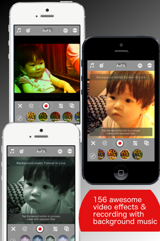 AvFX - awesome video effect & background music edit for Instagram, Facebook, Youtube Photo & Video
