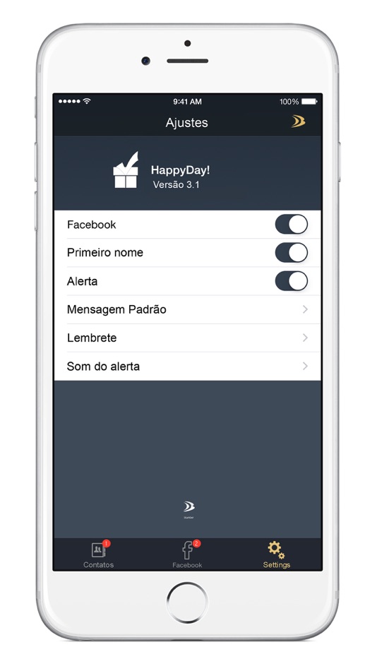 #5. HappyDay! (iOS) 由: Gustavo Duarte de Oliveira