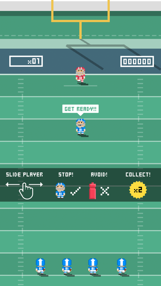 #1. Tiny Touchdown (iOS) By: Fat Fish Games Ltd