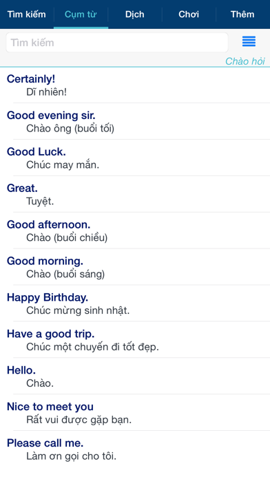 Screenshot #3 pour Từ Điển Anh Việt: English Vietnamese Dictionary