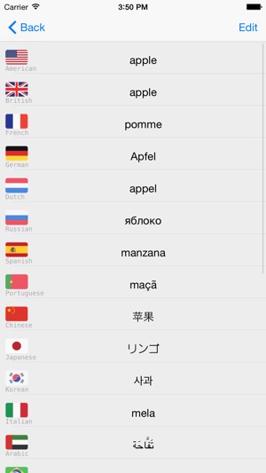 Learning Portuguese (Brazilian) Basic 400 Words(圖2)-速報App