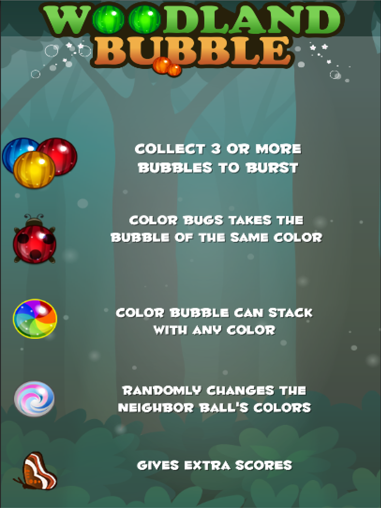 Woodland Bubble Shooter Bug Match Pop Saga screenshot 4