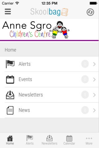 Anne Sgro Childrens Centre - Skoolbag screenshot 2