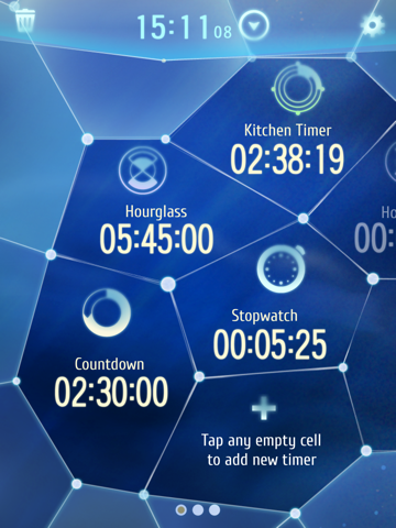 Cool Multi Timer iPad screenshot 1 - Productivity app
