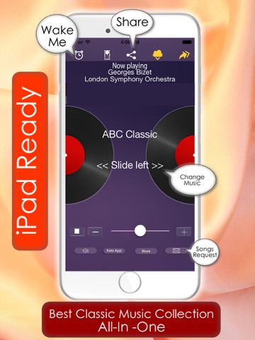 Screenshot #6 pour Best classic music collection - The best concertos , sonatas & symphonies from live radio stations