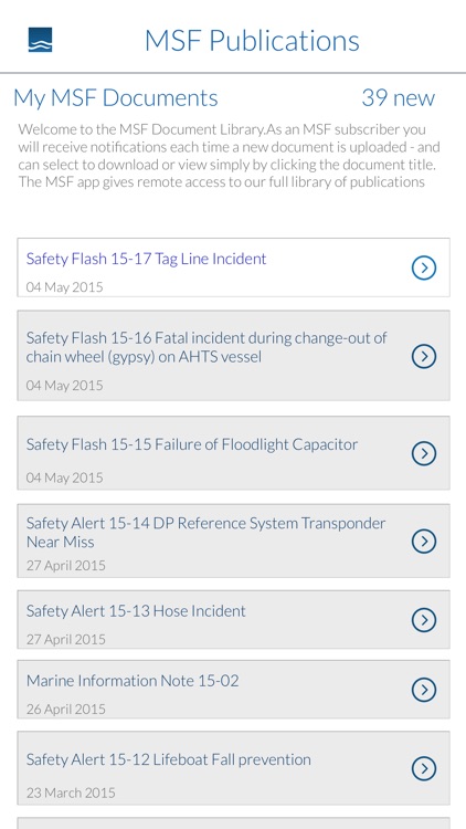 Marine Safety Forum (MSF)