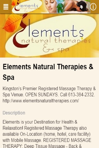 Elements Massage Spa screenshot 2