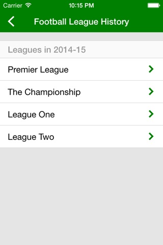 Football League History screenshot 3
