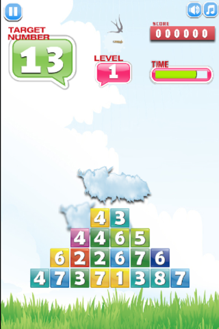 Sumon Number Plus Free - smash hit & snappy eliminate number tile game,sum 2048 + target numbers screenshot 4