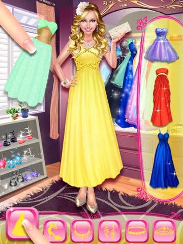 prom night hair salon™ beauty queen айпад изображения 4