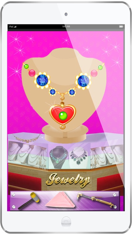Little girls Jewelry Shop game - Learn how to make, decorate & repair ...