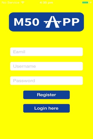 M50 App screenshot 2