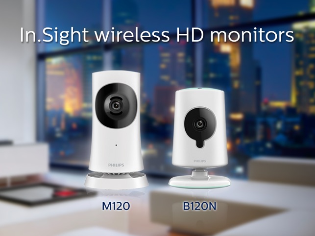 Philips M120E In.Sight+ : une nouvelle caméra de surveillance compatible  iOS et Android