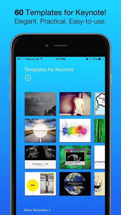Templates for Keynote (for iPad, iPhone, iPod touch)