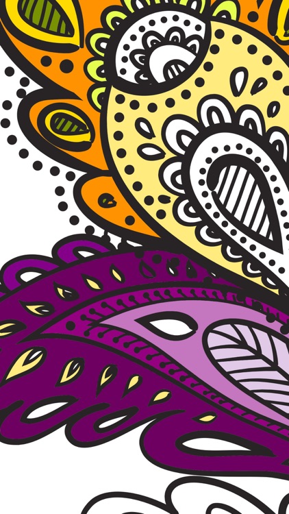 Paint & color mandalas Coloring book for - Premium screenshot-3