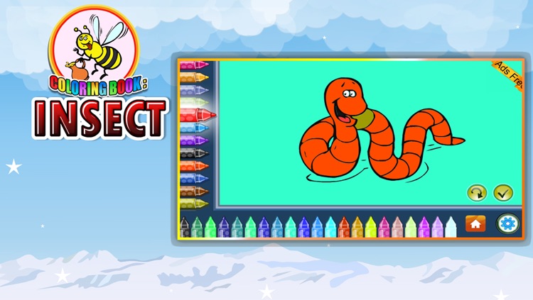 Coloring Book Insect screenshot-4