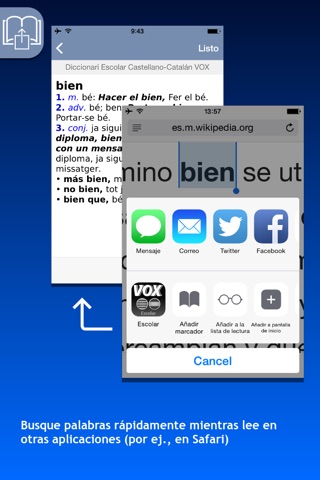 Diccionari Escolar Català-Castellà/Castellano-Catalán VOX screenshot 3