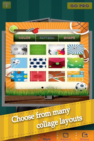 Action Sports Photo Frame and Collage Editor - Combine your Athletic Pictures Pro App screenshot 3
