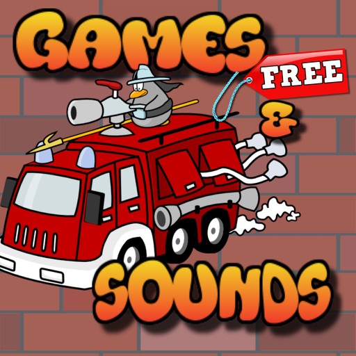 Firetruck Games for Kids- Sounds and Puzzles for Toddlers