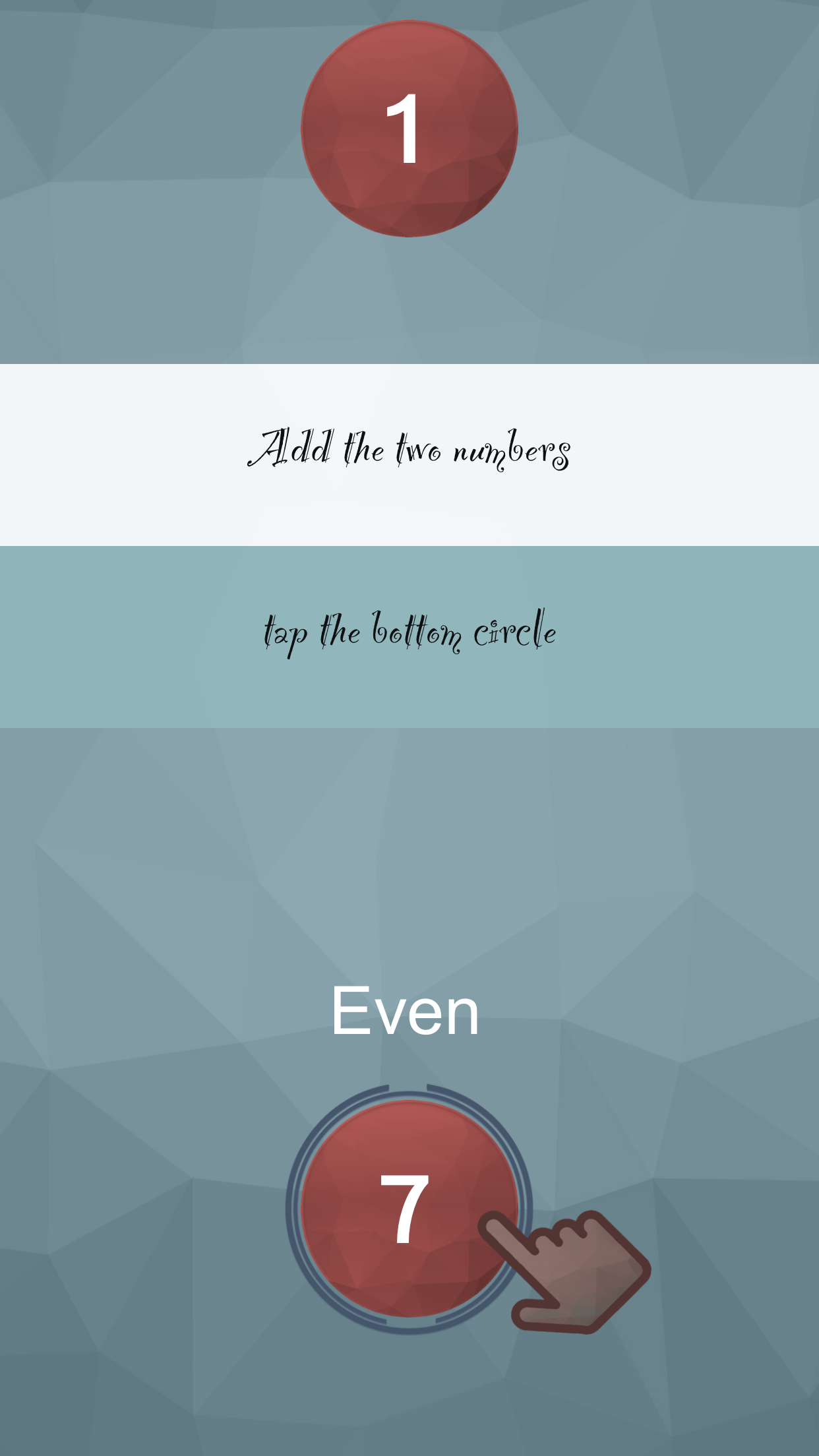 Even or Odd numbers multiplayer game