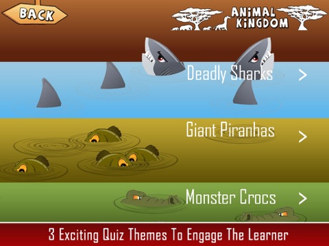 Animal Kingdom Grammar For Kids iPad screenshot