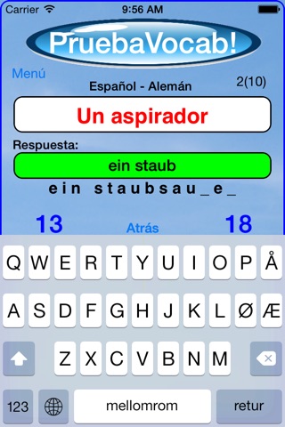 PruebaVocab! screenshot 3