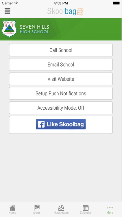 Seven Hills High School - Skoolbag screenshot-3