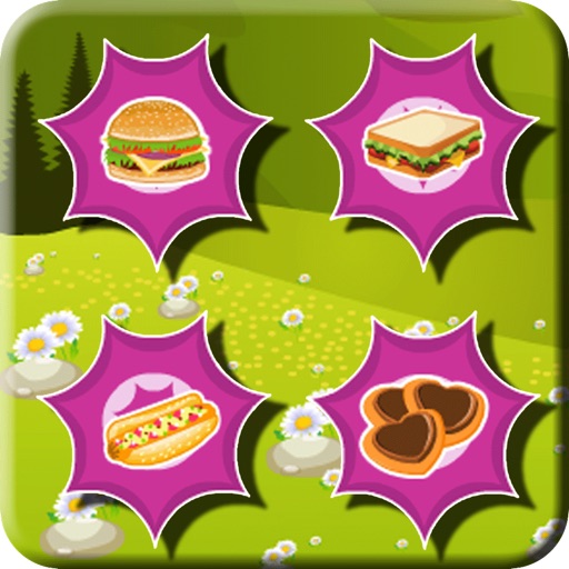 Matching Hot and Sweet Snack iOS App