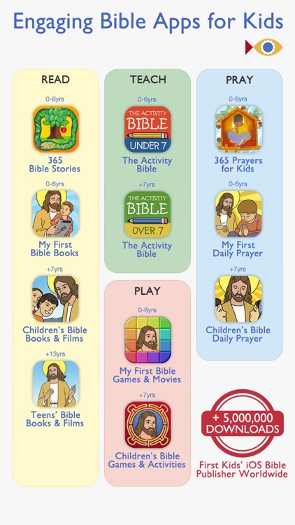 365 Bible Stories PREMIUM – A daily illustrated Bible short story for your Kid, Christian Family, Church and Sunday School screenshot-4