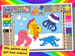Colorful math Free «Animals» — Fun Coloring mathematics game for kids to training multiplication table, mental addition, subtraction and division skills! iPad image 2