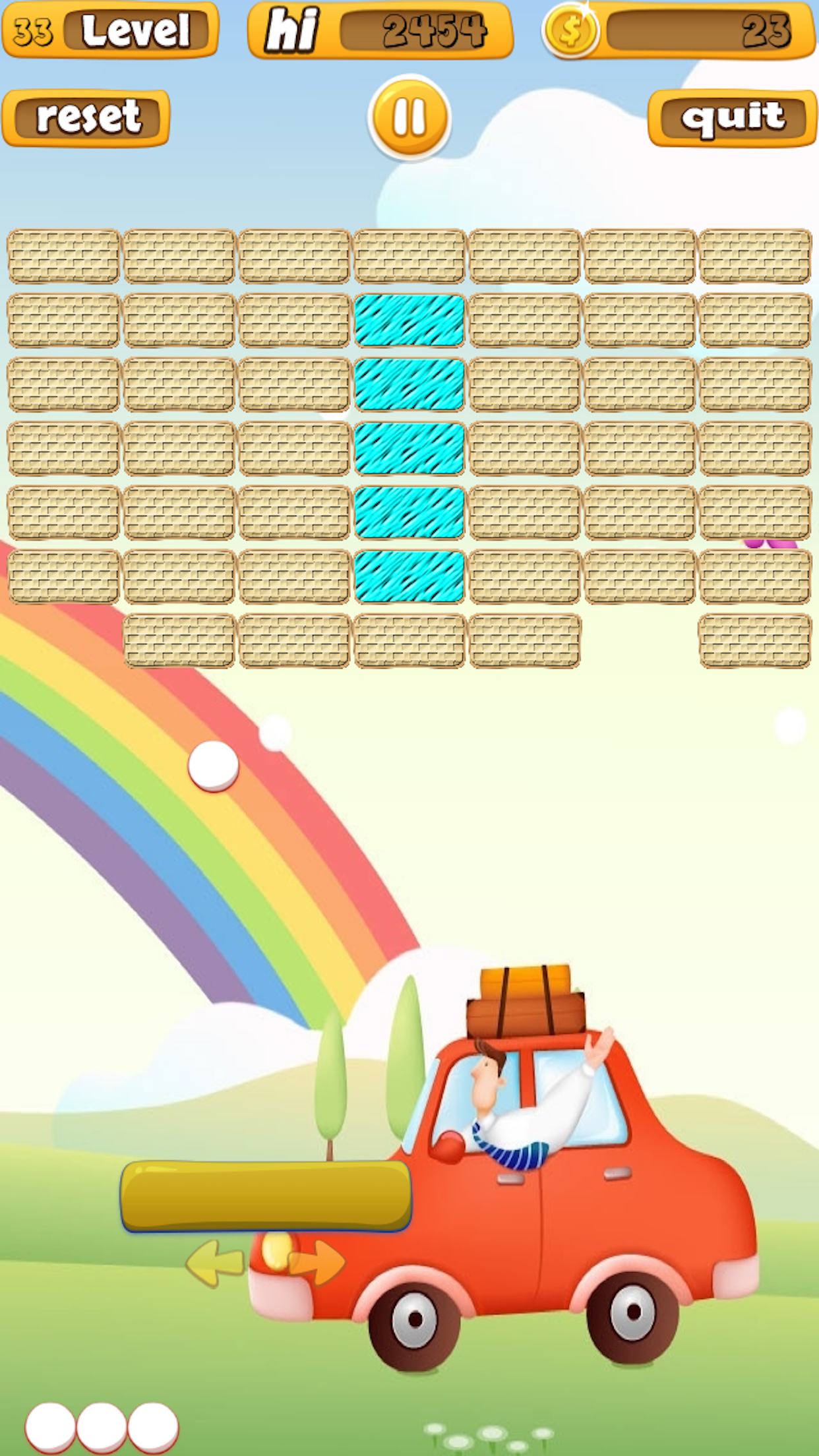 Brick Breaker Classic Pong - Original Arkanoid Break a Brick Game Free