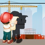 A Construction Site Shadow Game Learn and Play for Children