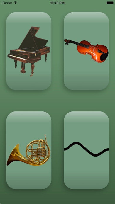 Endless A-440 iPhone screenshot 1 - Music app